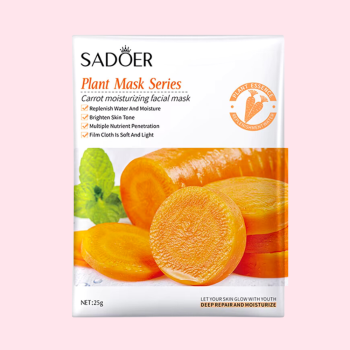Sadoer Carrot Moisturising Sheet Mask