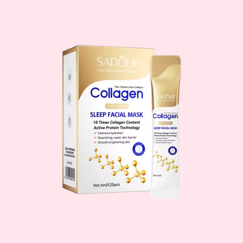 Box of 20pcs Sadoer Collagen Gel Sleep Mask