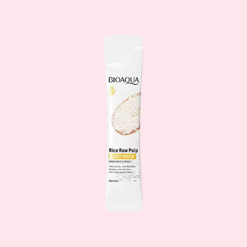 BioAqua Rice Raw Pulp Sleep Mask