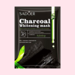 ADOER Bamboo Charcoal Whitening Hydrating Black Mask Moisturizing Whitening Sheet Mask