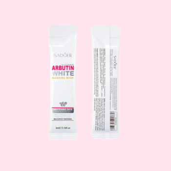 Sadoer Nicotinamide Arbutin White Night Gel Mask - 1 pc