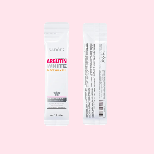 Sadoer Nicotinamide Arbutin White Night Gel Mask - 1 pc